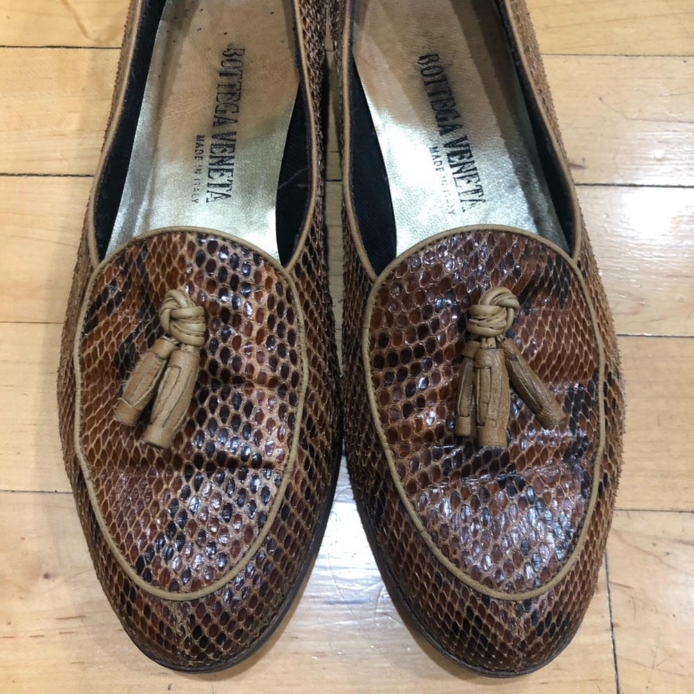 Bottega Veneta Reticulated Python Flats - image 3